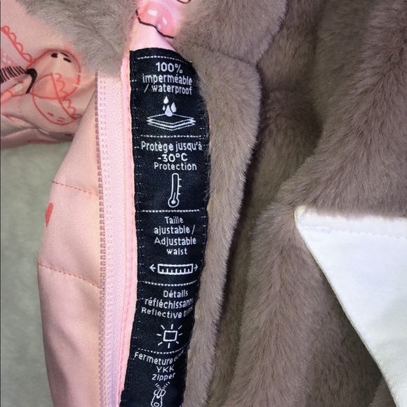 Souris Mini 3-6 month pink snowsuit - Picture 7 of 11